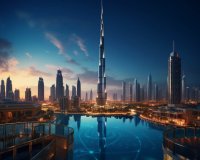 Dubai: Glimpse from Burj Khalifa’s 124th and 125th Floors