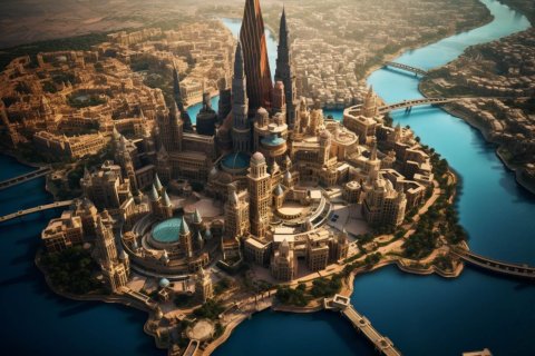 Ontdek Dubai van bovenaf