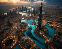 A Burj Khalifa belsejének felfedezése
