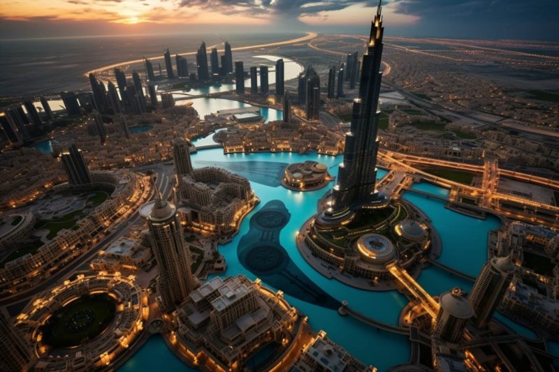 Udforskning af Burj Khalifas indre